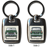 Triumph TR4A 1964-68 Keyring 5